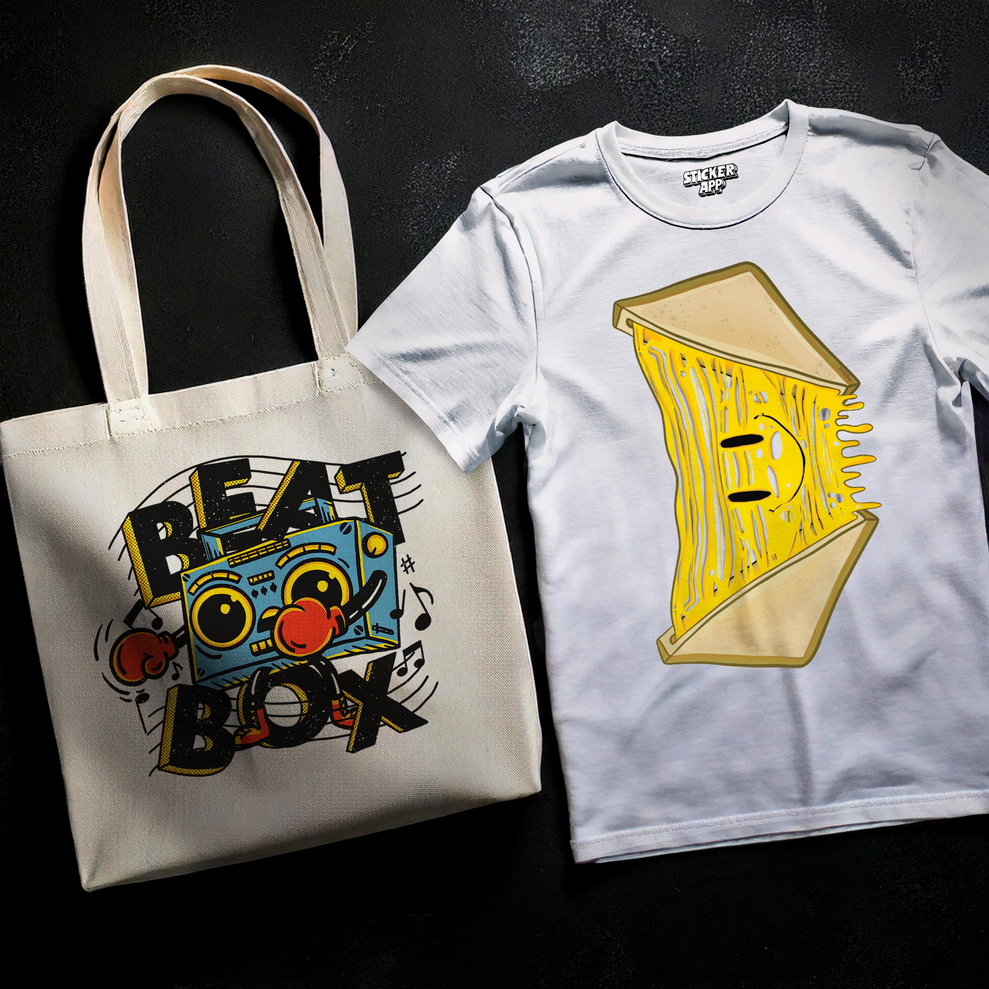 Erstelle individuelles Merch mit DTF-Transfers