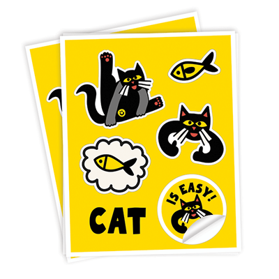 Sticker sheet icon.
